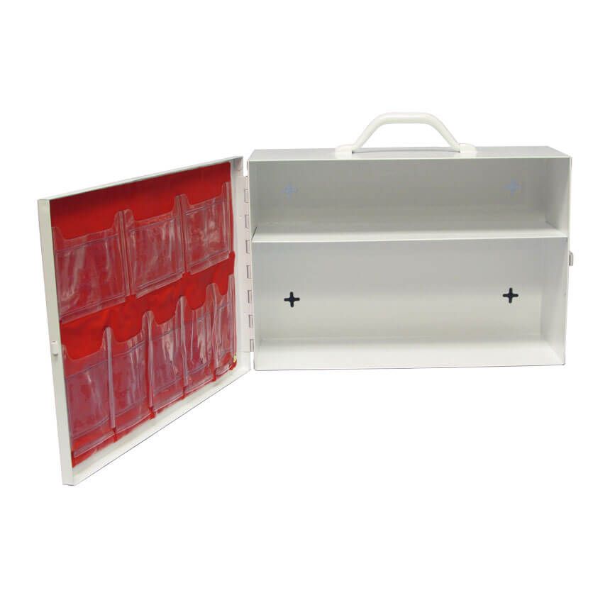 Empty Industrial First Aid Cabinet Small First Aid Supplies Online