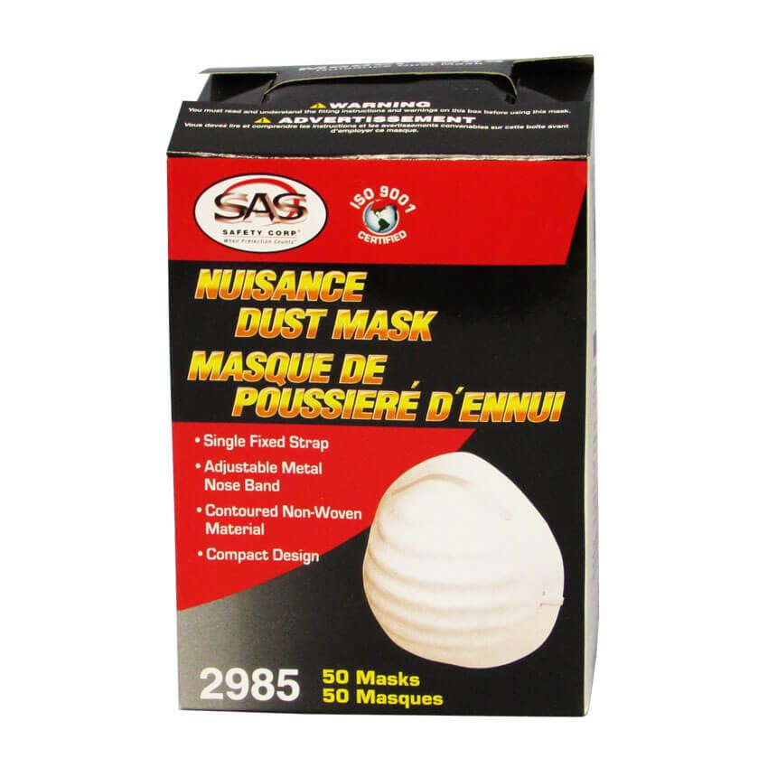 nuisance disposable dust mask box of 50 nuisance disposable dust mask box of 50