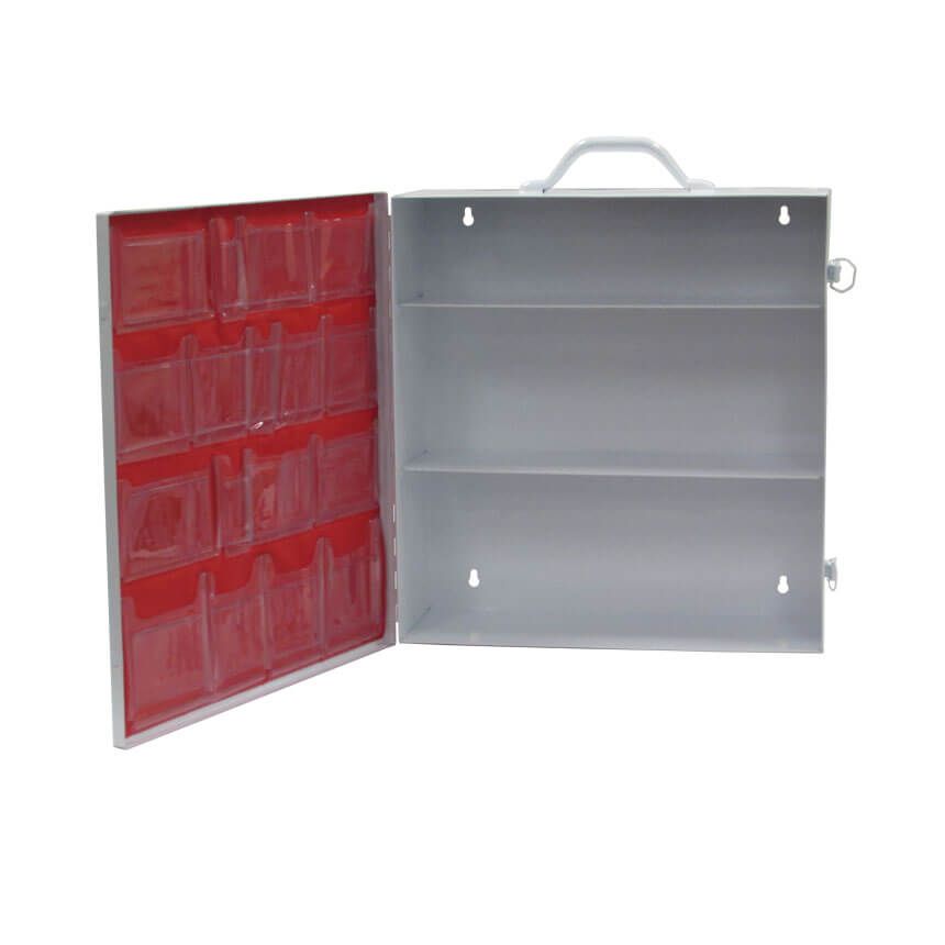 Empty Industrial First Aid Cabinet Medium First Aid Supplies