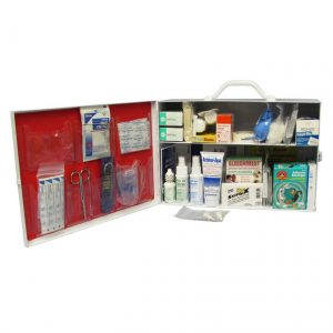 Professional day care first aid kit - open view