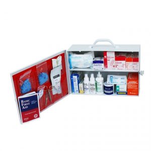 Small Industrial First Aid Kit - opened view