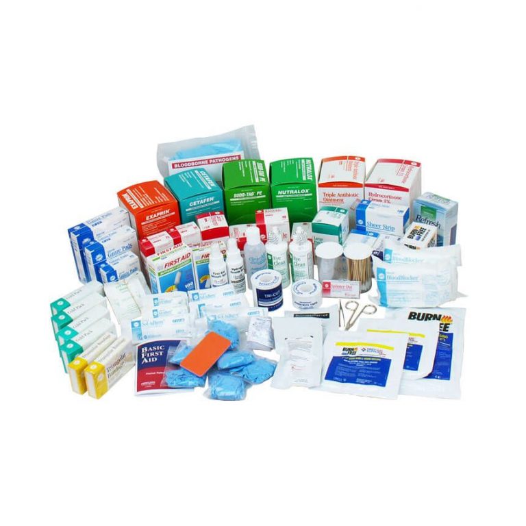 Extra Large Industrial First Aid Kit Refill with or without tablets