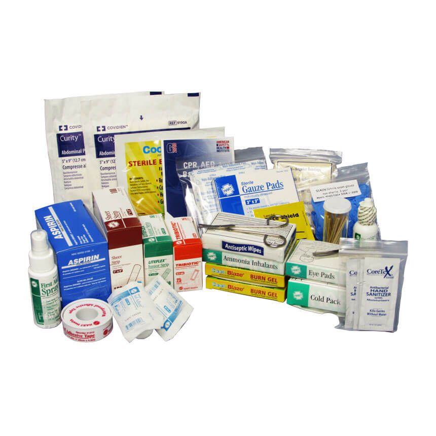 first aid supplies refills