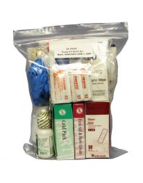 #25 Economy First Aid Kit Refill - zip lock package view
