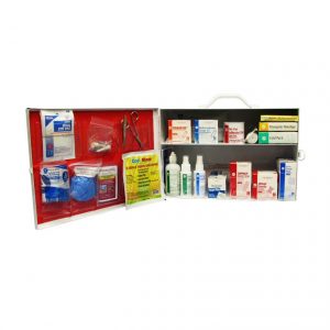 Small Industrial First Aid Kit without Tablets - open view