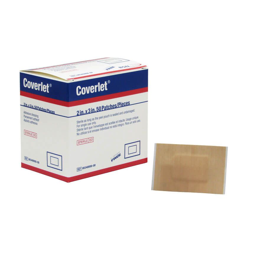 Coverlet Brand Adhesive Patch Dressing 2 X 3