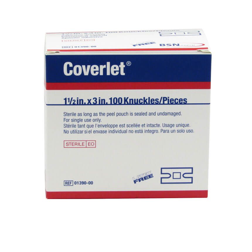 Coverlet Adhesive Knuckle Bandages First Aid Supplies Online